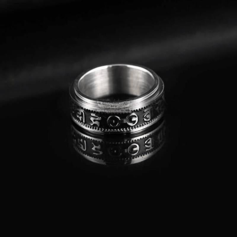 The Most Illuminating Mantra ring for men