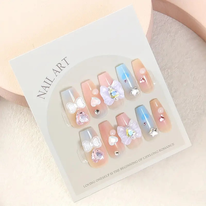 10pcs Handmade Press On Nails