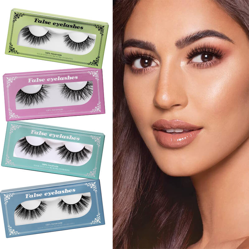 3D Soft natural mink eyelashes1