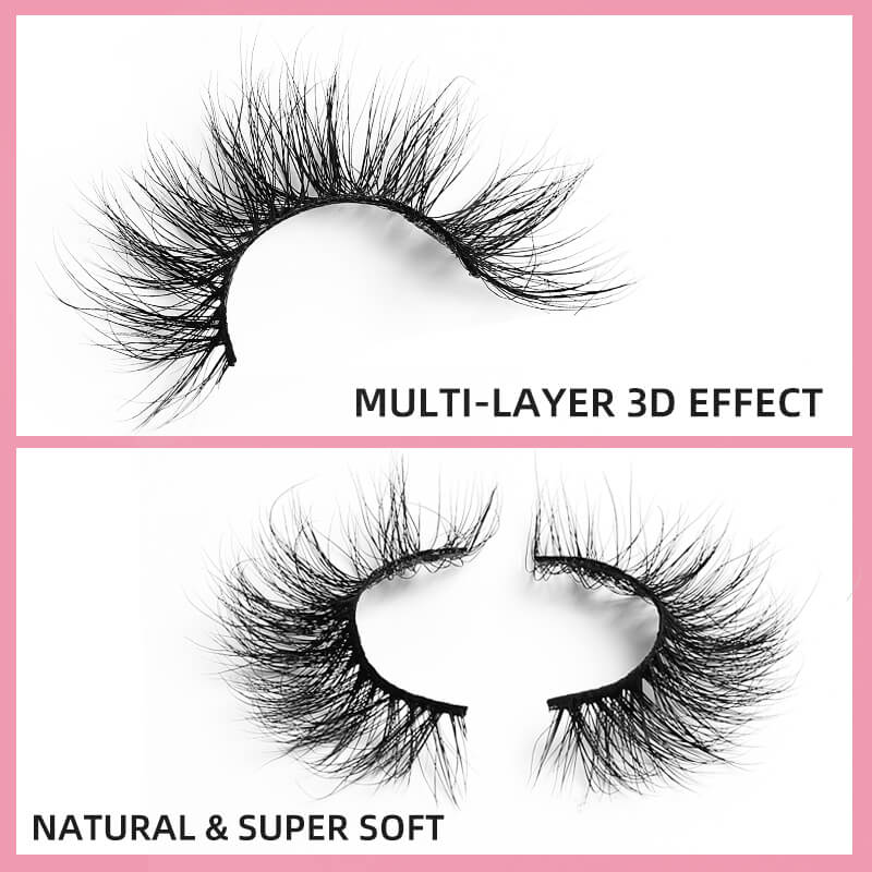 3D mink eyelashes