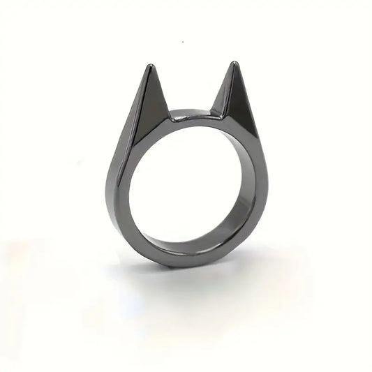 Black Cat Ear Finger Ring