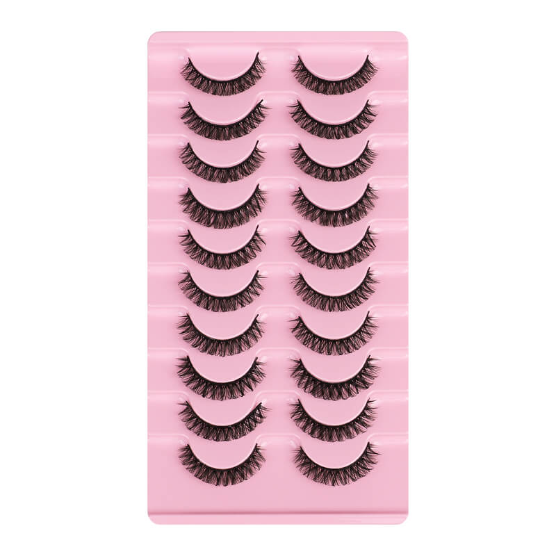 10 Pairs Volume False Eyelashes Set