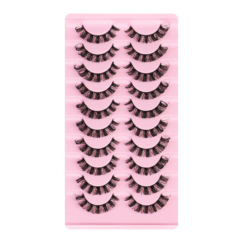 10 Pairs Volume False Eyelashes Set