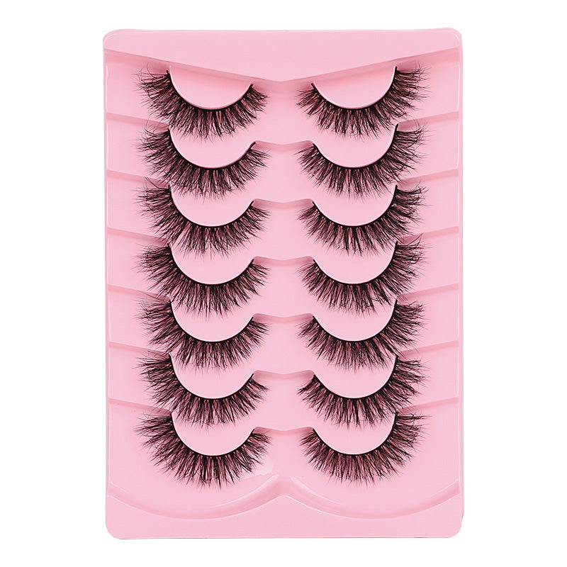 LZM-18-1 natural black deep-fried hair eyelashes