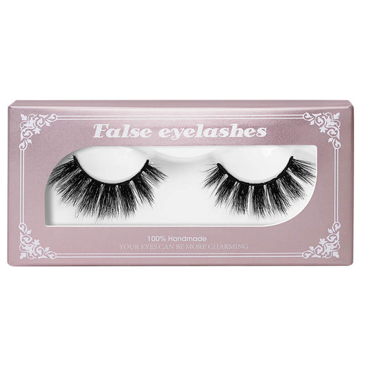 Luxury Best Quality Hand Make Full Strip fluffy mink false eyelashes