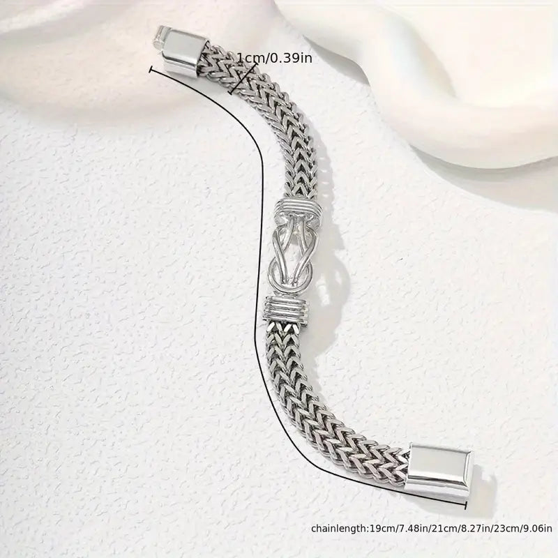 Specification of Hip-hop Style Stainless Steel Bracelet For Men