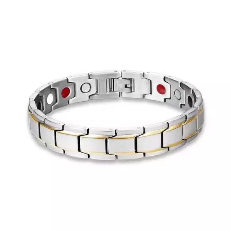 Yiwu silver and golden detachable magnet bracelet