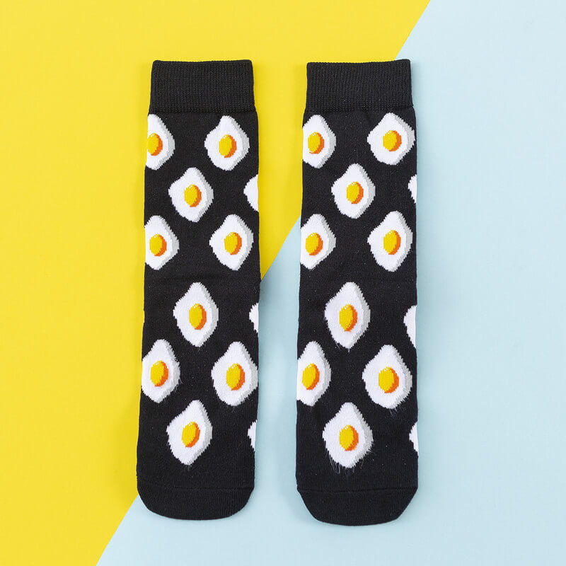 eggs trendy socks